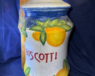 Biscotti Jar $10.00