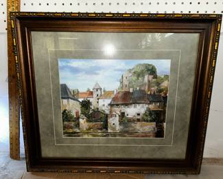 Cottage Print Framed $15.00