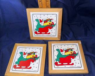 Charlotte Charles 3 Tiles $15.00