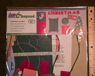 Above and Beyond Scrapbook Set $4.00