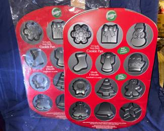 2 Wilton Cookie Sheets $10.00