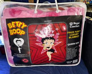 Betty Boop Blanket $25.00