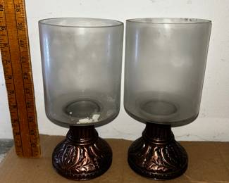 2 Candleholders $6.00