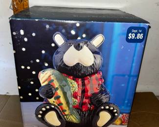 Black Bear Cookie Jar $5.00