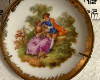 Mini Limoges Plate $6.00