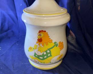Ceramic Chicken Canister $10.00