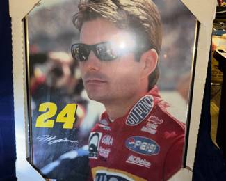 Jeff Gordon Framed Picture $8.00