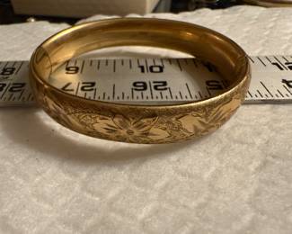 Gold Tone Bracelet $10.00