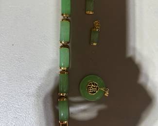 Bracelet, Earrings and Pendant $16.00