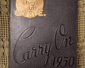 Carry On 1950 Yearbook $8.00