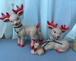 Ceramic Reindeer $12.00 