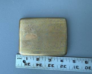 S.O.B. Gold Filled Cigarette Case $38.00