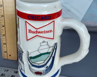 Budweiser Chicago Stein $9.00