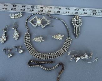 Rhinestone Jewelry, All Shown $32.00