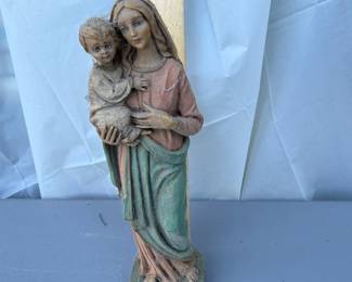 Mary and Jesus Roman Figurine $7.00