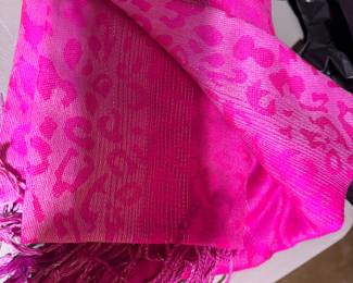 Folded Pink Scarf $5.00