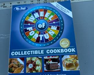 Wheel of Fortune Cookbook $3.00