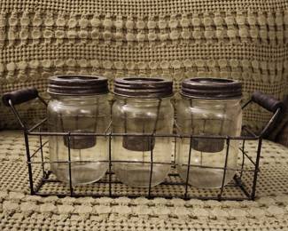 3 Jars That Hold Candles $12.00