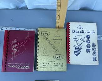3 Cookbooks #2 $12.00