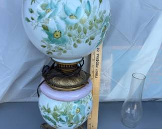 Antique Floral Lamp $45.00
