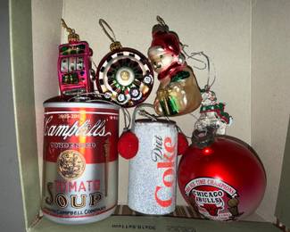 6 Ornaments $12.00