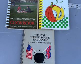3 Cookbooks $12.00