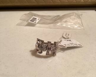 Jose Hess Bella Luce Sterling Silver Ring Size 7 $24.00