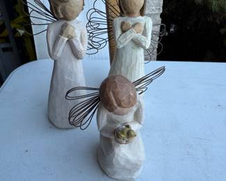 3 Willow Tree Angels $12.00