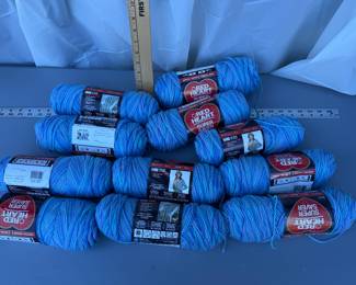 11 Red Heart Yarn $33.00
