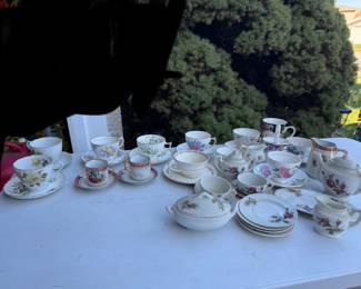 All Teacups and Saucers Shown $40.00
