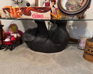 Bear coffee table