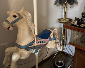 Carousel horse