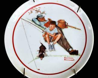 Norman Rockwell Collectors Plate