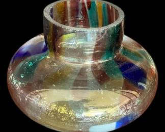 HandBlown Art Glass Vase
