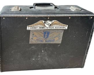 Vintage Pedro Hard Case Pilots Suitcase
