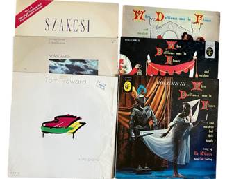 Assorted Vinyl Record Collection