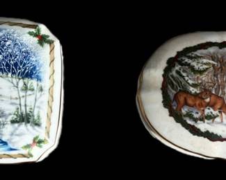 Heritage House Christmas Music Boxes
