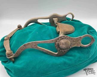 199 Vintage Garcia silver show bit