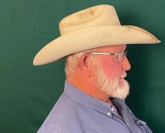 807  Resistol 20X all beaver used ranchers hat 