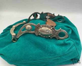 227  Kelly sterling silver pony show bit 