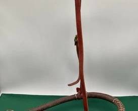 578  Rawhide bosal with leather headstall 