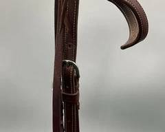 535  Leather horse size headstall 