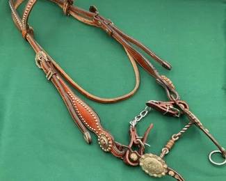 470  Western style head stall with Gist Classic Equine bit 