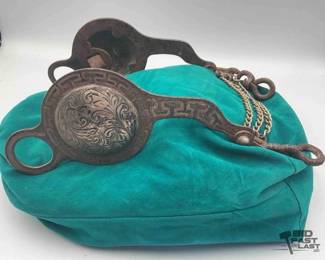 201 Vintage Rocha silver charro parade bit