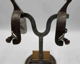 50 Vintage western sterling silver spurs