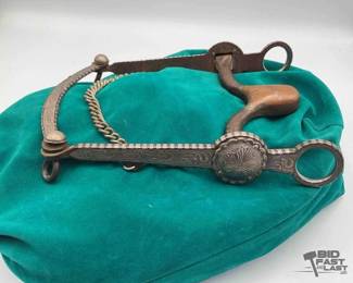 211  Vintage Fleming sterling silver show bit 