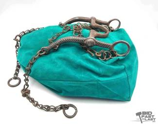 305  Antique Buermann style curb bit 