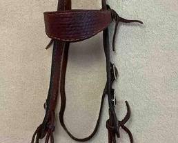 463 Western working head stall with bit
