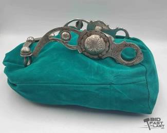 236 Silver mexican charrostyle bit