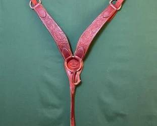 635 Two western style breast collars, one is Billy Cook